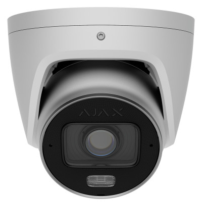 Проводная IP-камера Ajax TurretCam HLVF 5 Mp Белый (12242) Проводная IP-камера Ajax TurretCam HLVF 5 Mp Белый (12242)