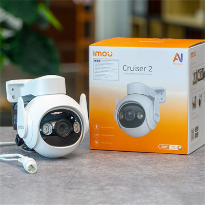 IP відеокамера IMOU Cruiser 2 IPC-GS7EP-5M0WE 5МП P&T з Wi-Fi Білий (12250) IP відеокамера IMOU Cruiser 2 IPC-GS7EP-5M0WE 5МП P&T з Wi-Fi Білий (12250)