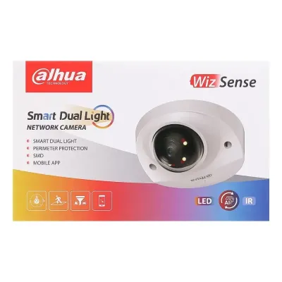 IP відеокамера Dahua DH-IPC-HDBW2449F-AS-IL 4МП 2.8мм Білий (12310) IP відеокамера Dahua DH-IPC-HDBW2449F-AS-IL 4МП 2.8мм Білий (12310)
