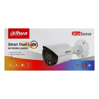 IP видеокамера Dahua DH-IPC-HFW2849S-S-IL 8МП 2.8мм Белый (12332) IP видеокамера Dahua DH-IPC-HFW2849S-S-IL 8МП 2.8мм Белый (12332)
