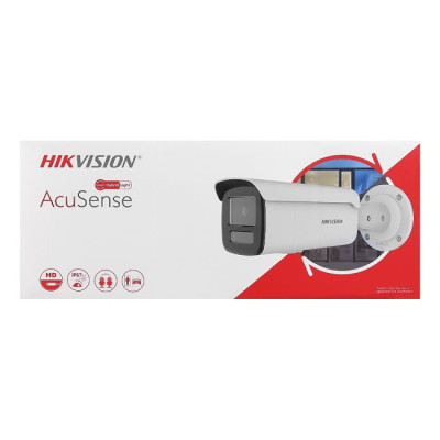 IP видеокамера Hikvision DS-2CD2T43G2-4LI 4МП 4мм Белый (12439) IP видеокамера Hikvision DS-2CD2T43G2-4LI 4МП 4мм Белый (12439)