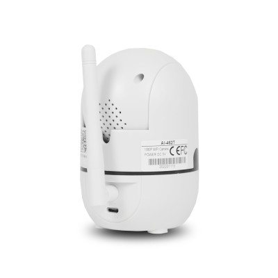 Wi-Fi видеокамера поворотная настольная Atis AI-462T 2 Мп Белый (12511) Wi-Fi видеокамера поворотная настольная Atis AI-462T 2 Мп Белый (12511)
