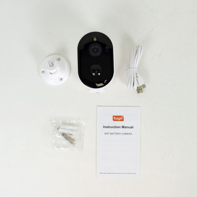 IP-відеокамера бездротова Atis AI-160T 3Мп Wi-Fi Білий (12514)