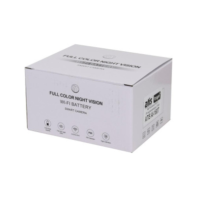 IP-відеокамера бездротова Atis AI-160T 3Мп Wi-Fi Білий (12514)