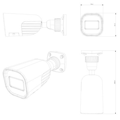 IP-видеокамера Provision ISR I4-340IPEN-MVF-V5 2.8-12 мм 4 Мп Белый (12559) IP-видеокамера Provision ISR I4-340IPEN-MVF-V5 2.8-12 мм 4 Мп Белый (12559)