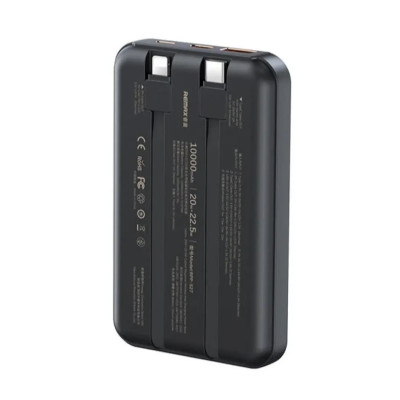 Внешний аккумулятор Power Bank Remax RPP-527 MagSafe LED 10000 mAh Black (3_07999) Внешний аккумулятор Power Bank Remax RPP-527 MagSafe LED 10000 mAh Black (3_07999)