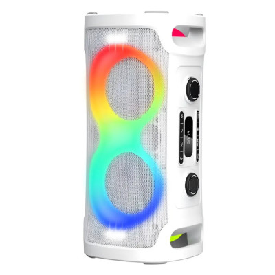 Портативна колонка No Brand ZXX-8082 60 Вт Білий (2104619410) Портативна колонка No Brand ZXX-8082 60 Вт Білий (2104619410)