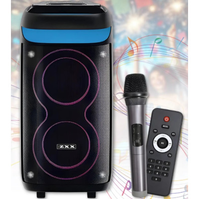 Портативная колонка No Brand ZXX-6520 80 Вт Черный (2104619413) Портативная колонка No Brand ZXX-6520 80 Вт Черный (2104619413)