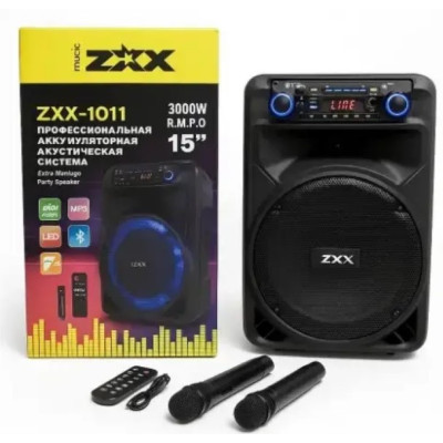 Портативная колонка No Brand ZXX-1011 800 Вт Черный (2104619415) Портативная колонка No Brand ZXX-1011 800 Вт Черный (2104619415)