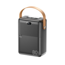 Павербанк Remax RPP-118 Piloteer Series 80000 мАч до 27 Вт USB-C USB-A PD QC Черный (2266)
