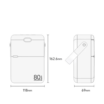 Павербанк Remax RPP-118 Piloteer Series 80000 мАч до 27 Вт USB-C USB-A PD QC Черный (2266) Павербанк Remax RPP-118 Piloteer Series 80000 мАч до 27 Вт USB-C USB-A PD QC Черный (2266)