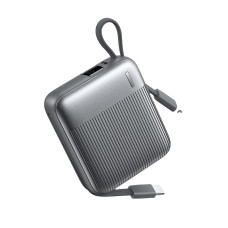 Павербанк Remax FC-05 10000 мАч 22.5 Вт USB-C Lightning PD QC Серый (2267)