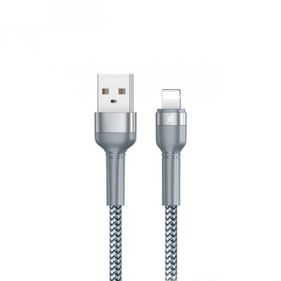 Кабель для зарядки Remax Jany RC-124i USB - Lightning 8-pin 1 м Серебристый (2271)