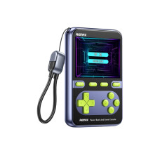 Павербанк и игровая консоль Remax FCP-13 10000 мАч 20Вт USB-C Lightning PD QC Синий (2280)