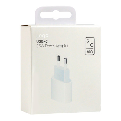 Сетевое зарядное устройство No Brand Power Adapter Type-C 35W iPhone 16 Pro Max White (37694_3663834) Сетевое зарядное устройство No Brand Power Adapter Type-C 35W iPhone 16 Pro Max White (37694_3663834)