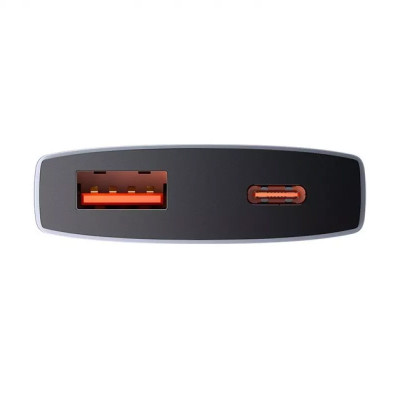 Зарядний пристрій BASEUS CCGP15011 GaN5 Pro Ultra-Slim QC 3.0/PD 65W 1USB-A/1Type-C Gray (00000069253_1) Зарядний пристрій BASEUS CCGP15011 GaN5 Pro Ultra-Slim QC 3.0/PD 65W 1USB-A/1Type-C Gray (00000069253_1)
