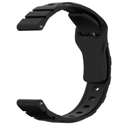 Ремінець Defense 20mm Smart Watch Samsung Galaxy Watch/Amazfit/Huawei Black (00000077069_1) Ремінець Defense 20mm Smart Watch Samsung Galaxy Watch/Amazfit/Huawei Black (00000077069_1)