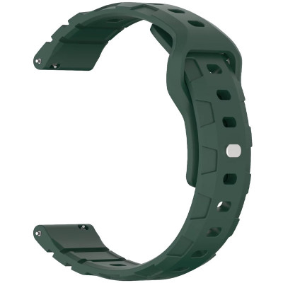 Ремінець Defense 20mm Smart Watch Samsung Galaxy Watch/Amazfit/Huawei Pine Green (00000077069_6) Ремінець Defense 20mm Smart Watch Samsung Galaxy Watch/Amazfit/Huawei Pine Green (00000077069_6)