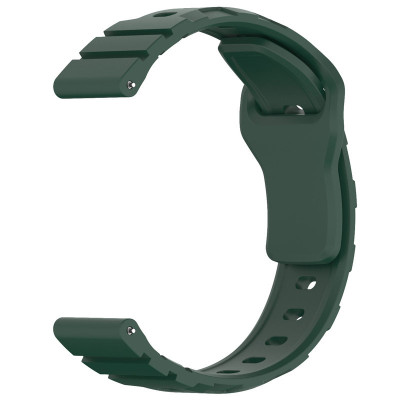 Ремінець Defense 20mm Smart Watch Samsung Galaxy Watch/Amazfit/Huawei Pine Green (00000077069_6) Ремінець Defense 20mm Smart Watch Samsung Galaxy Watch/Amazfit/Huawei Pine Green (00000077069_6)