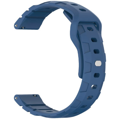 Ремінець Defense 20mm Smart Watch Samsung Galaxy Watch/Amazfit/Huawei Blue (00000077069_14) Ремінець Defense 20mm Smart Watch Samsung Galaxy Watch/Amazfit/Huawei Blue (00000077069_14)