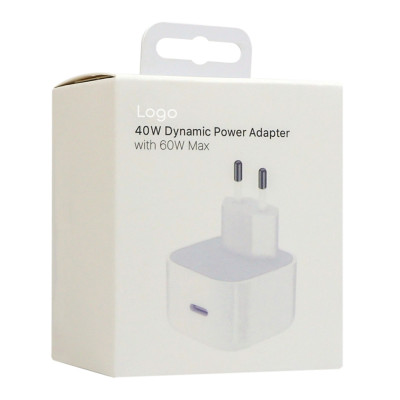 Сетевое зарядное устройство No Brand Apple 40W Dynamic Power Adapter 60W Max White (39009_3869557) Сетевое зарядное устройство No Brand Apple 40W Dynamic Power Adapter 60W Max White (39009_3869557)