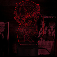 Світильник-нічник Bioworld Канеки Tokyo Ghoul USB Різнокольоровий (28083)