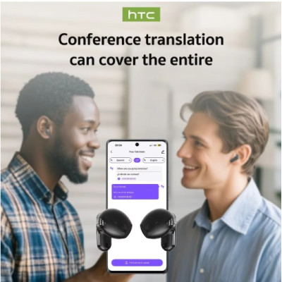 Беспроводные наушники HTC NE20 AI Bluetooth Black (SH0000422) Беспроводные наушники HTC NE20 AI Bluetooth Black (SH0000422)