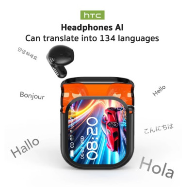 Беспроводные наушники HTC NE20 AI Bluetooth Black (SH0000422) Беспроводные наушники HTC NE20 AI Bluetooth Black (SH0000422)