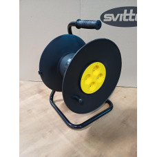Котушка для подовжувача та кабелю Svittex до 150 м Чорний (SV-029)
