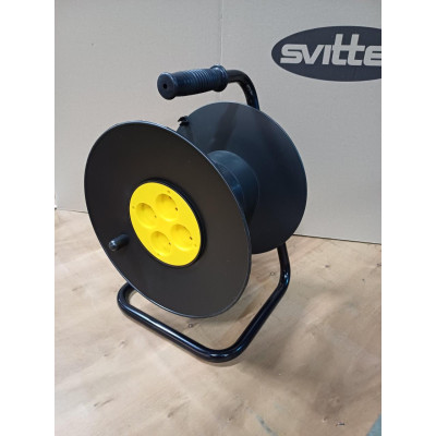 Котушка для подовжувача та кабелю Svittex до 150 м Чорний (SV-029) Котушка для подовжувача та кабелю Svittex до 150 м Чорний (SV-029)