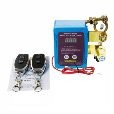 Дистанционный выключатель массы с пультом ДУ Digital 12V/24V 240A LED (RCS+VD)