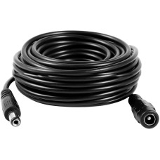Кабель-удлинитель для видеонаблюдения Electrex DC-DC 5.5x2.1 мм 30 м Черный (30mDC55x21)