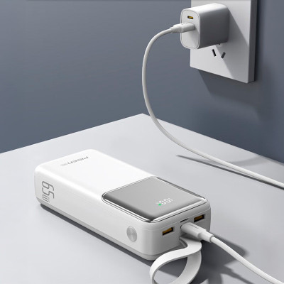 Повербанк Pisen Quick TP-D126 27000 mAh 65W White (13968-93900)
