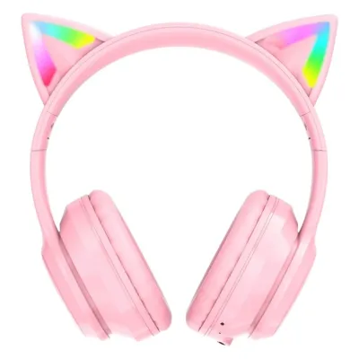 Беспроводные игровые наушники Onikuma B90 RGB Pink (19117-hbr) Беспроводные игровые наушники Onikuma B90 RGB Pink (19117-hbr)