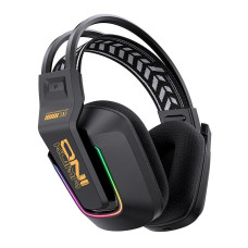 Бездротові ігрові навушники Onikuma GT828 Bluetooth RGB Black (19119-hbr)