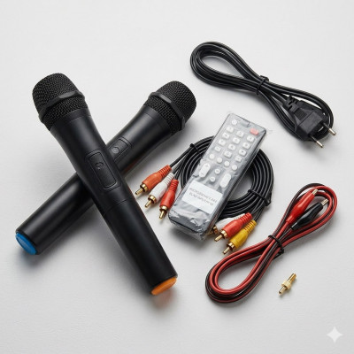 Портативная Bluetooth колонка No Brand ZXX-1503/9819 69x44x36 см 60 Вт Черный (2104619430) Портативная Bluetooth колонка No Brand ZXX-1503/9819 69x44x36 см 60 Вт Черный (2104619430)