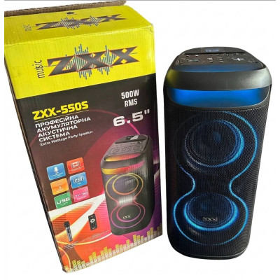 Портативна Bluetooth колонка No Brand ZXX-5505 61.5x29x27 см 80 Вт Чорний (2104619431) Портативна Bluetooth колонка No Brand ZXX-5505 61.5x29x27 см 80 Вт Чорний (2104619431)