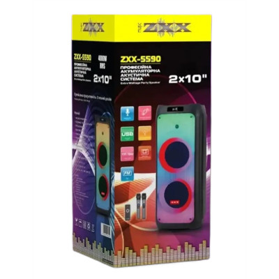 Портативная Bluetooth колонка No Brand ZXX-5590 100 Вт Черный (2104619438) Портативная Bluetooth колонка No Brand ZXX-5590 100 Вт Черный (2104619438)