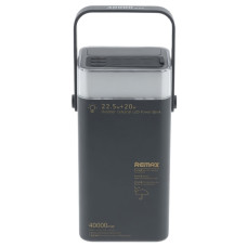 Повербанк Remax RPP-596 Power Bank 40000mAh PD20W+QC22.5W Черный (2104619443)
