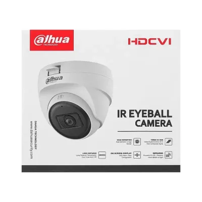 HDCVI відеокамера Dahua DH-HAC-T1A21P-U 3.6мм 2 Мп Білий (12759)