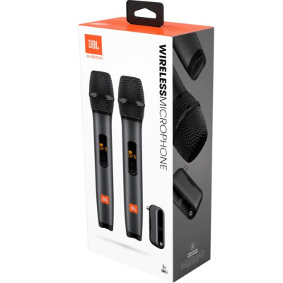 Мікрофон бездротовий JBL Partybox Wireless Microphone 2 шт Чорний (JBLWIRELESSMIC) Мікрофон бездротовий JBL Partybox Wireless Microphone 2 шт Чорний (JBLWIRELESSMIC)