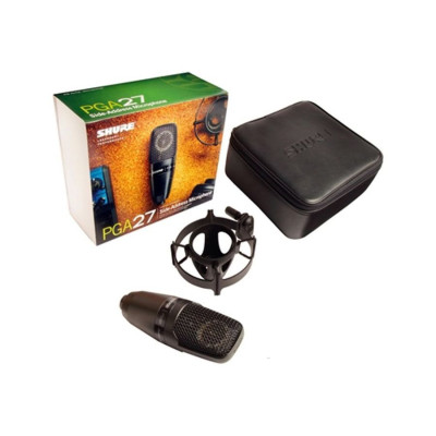 Мікрофон Shure PGA27-LC Чорний (11587) Мікрофон Shure PGA27-LC Чорний (11587)