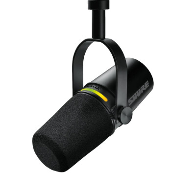 Мікрофон Shure MV7+ Чорний (11631)