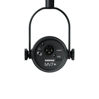 Мікрофон Shure MV7+ Чорний (11631) Мікрофон Shure MV7+ Чорний (11631)