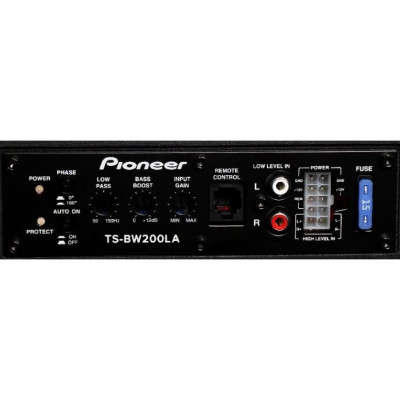 Активный автосабвуфер PIONEER TS-BW200LA 180W (11656) Активный автосабвуфер PIONEER TS-BW200LA 180W (11656)