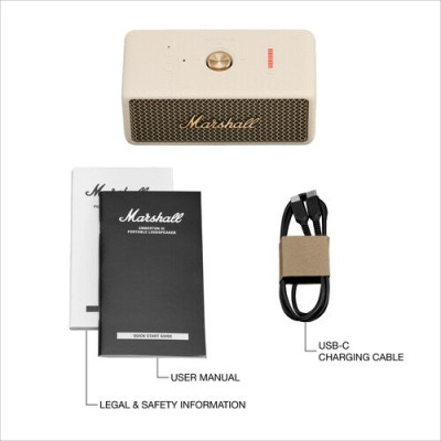 Колонка Marshall Emberton III Cream 20W (1006712)