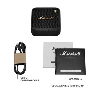 Колонка Marshall Willen II Black and brass 10W (1006714) Колонка Marshall Willen II Black and brass 10W (1006714)