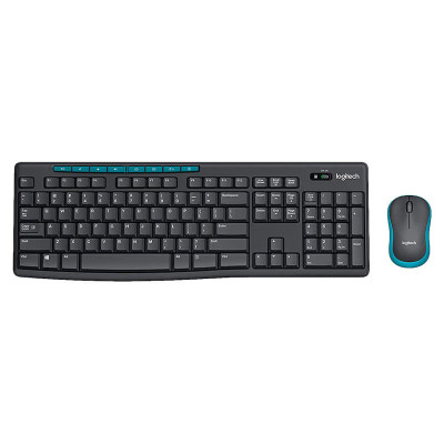 Беспроводной комплект мышь + клавиатура Logitech Wireless Combo MK275 Черный (920-008535) (002291) Беспроводной комплект мышь + клавиатура Logitech Wireless Combo MK275 Черный (920-008535) (002291)