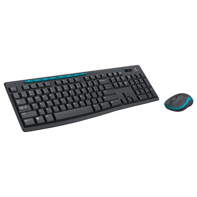 Беспроводной комплект мышь + клавиатура Logitech Wireless Combo MK275 Черный (920-008535) (002291) Беспроводной комплект мышь + клавиатура Logitech Wireless Combo MK275 Черный (920-008535) (002291)