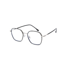 Очки для компьютера женские LuckyLOOK Blue Blocker Черно-серебристый (004-914) (2000000004914)